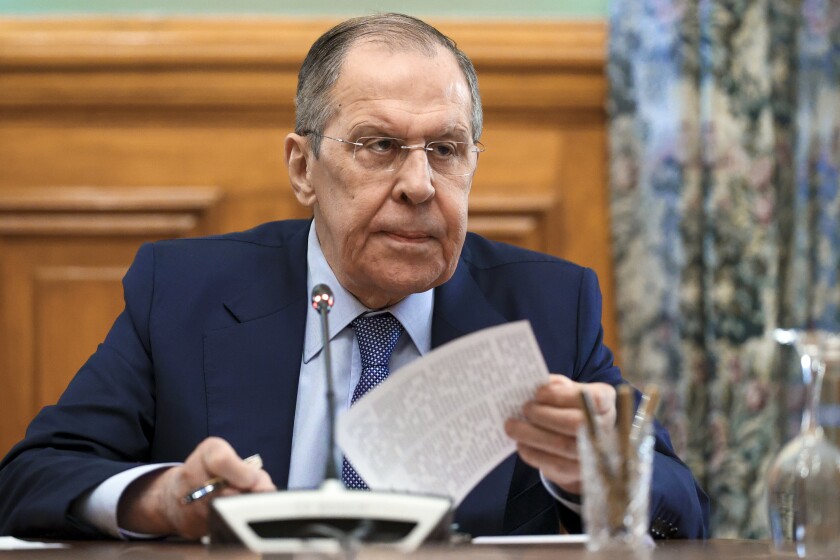 Ukraine : « Une Troisième Guerre mondiale serait nucléaire et destructrice », prévient Lavrov